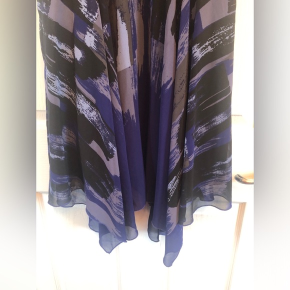 Le Chateau Halter Asymmetrical Dress (Size Small) - Picture 2 of 8